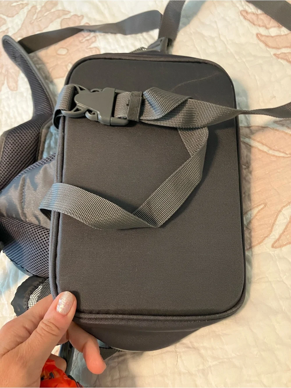 Outward Hound Gray Travel Pet Carrier / Dog Hiking Backpack